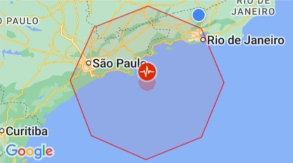 Alerta de Terremoto em São Paulo e Rio de Janeiro